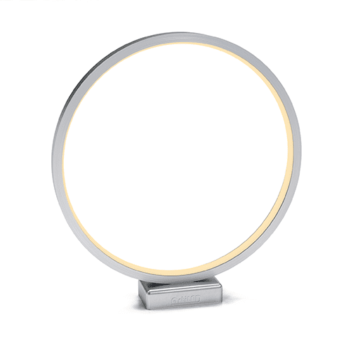 Design Lamp Round Medium Alu